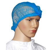 Medicom Medicom-Hopen Mop Caps wit/blauw 50 cm (100 stuks)