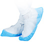Medicom Skidguard  overschoenen wit/blauw PP/PE anti-slip 60 µm (400 stuks )