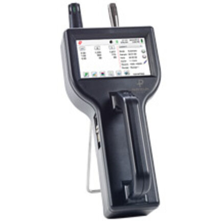 Draagbare cleanroom deeltjesteller