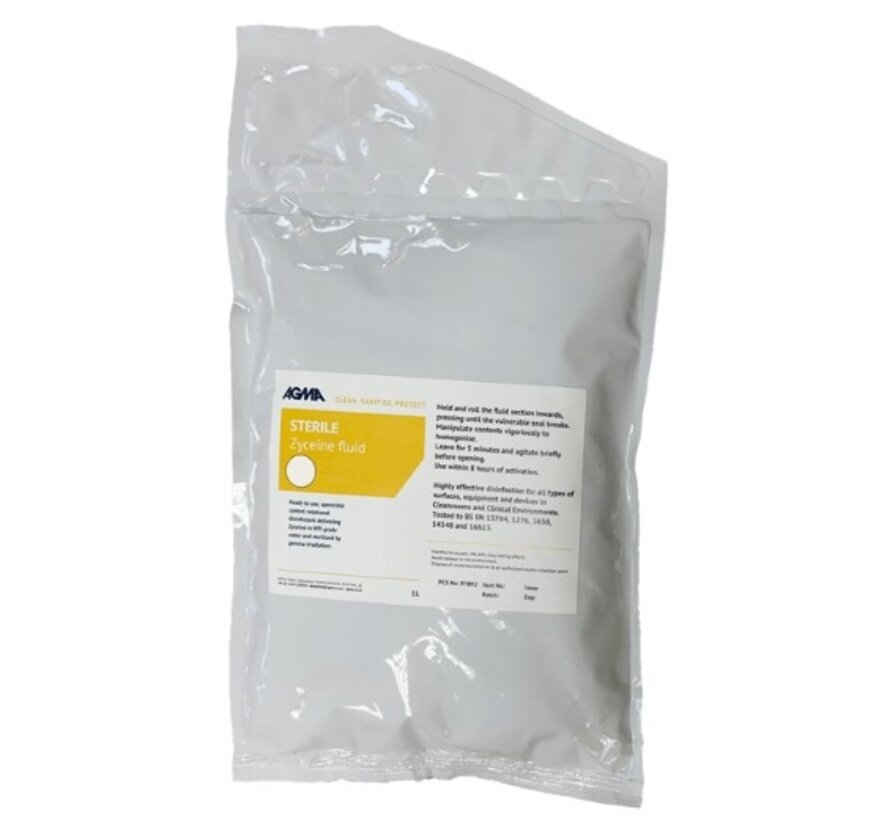 Sterile AGMA Zyceine in WFI 200ml pouch – 15 x 200ml