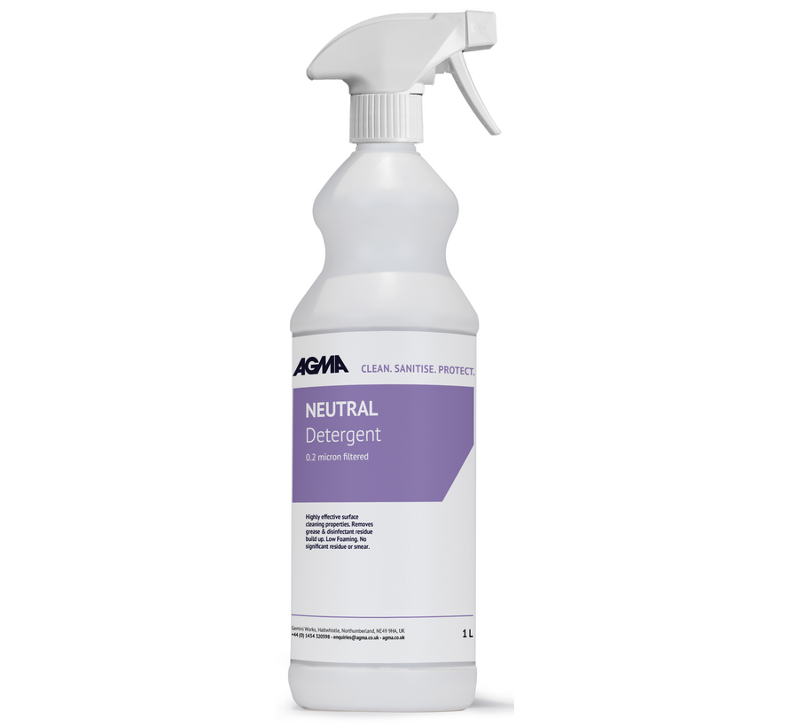 (Sterile) AGMA Neutral Detergent - 1L Trigger Spray