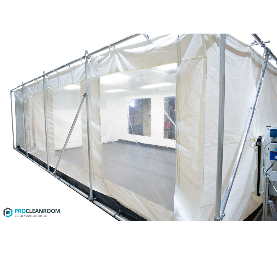 CleanShell - Cleanroom tent 2560 - 15m²