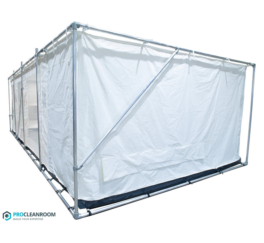 CleanShell - Cleanroom tent 2560 - 15m²