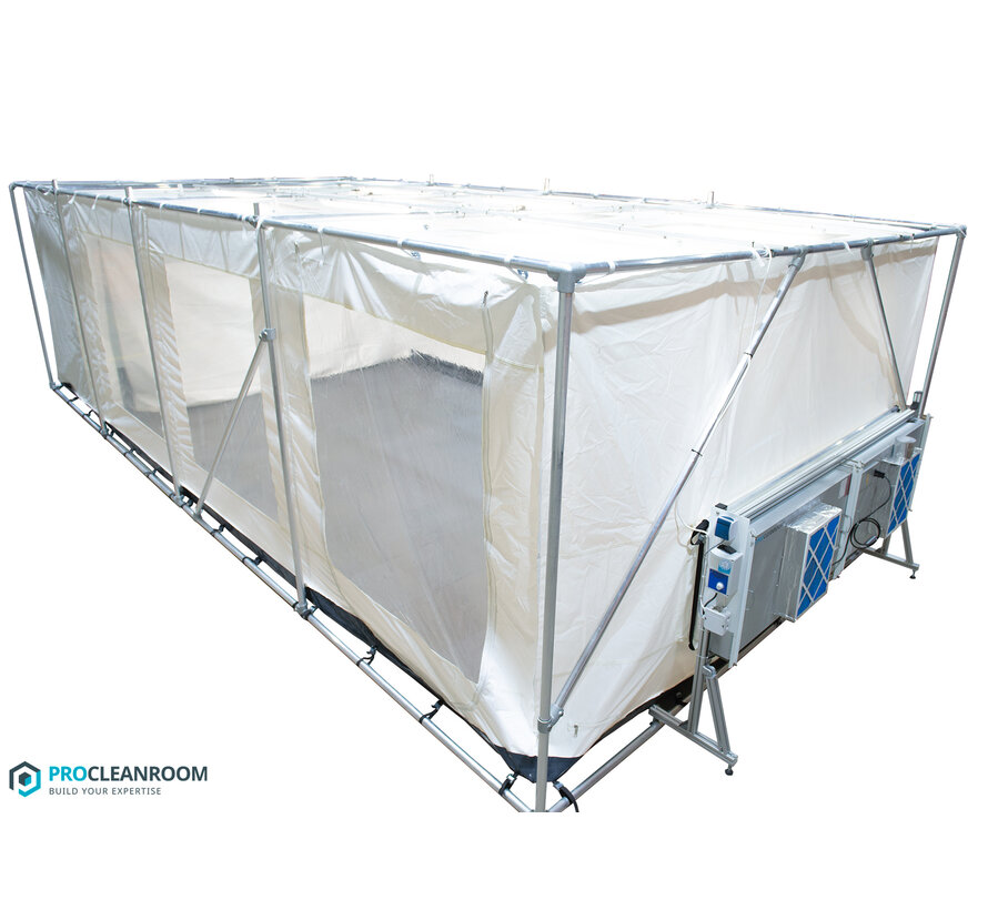 CleanShell - Cleanroom tent 2560 - 15m²