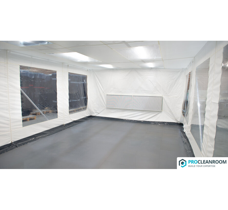 CleanShell - Cleanroom tent 4040 - 16m²