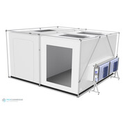 ProCleanroom 16m² – CleanShell 4040 – Reinraumzelt
