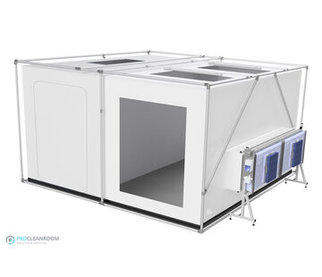 ProCleanroom 16m² – CleanShell 4040 – Reinraumzelt