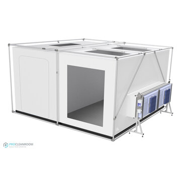ProCleanroom 16m² - CleanShell 4040 - Cleanroom tent