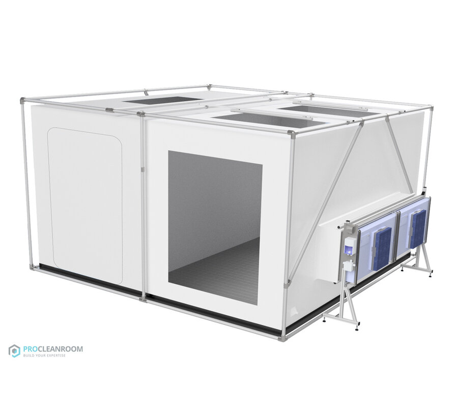 CleanShell - Cleanroom tent 4040 - 16m²