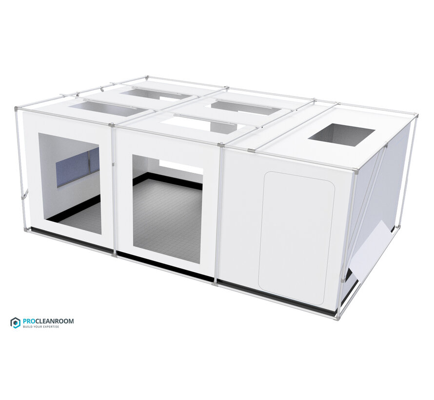 CleanShell - Cleanroom tent 4060 - 24m²