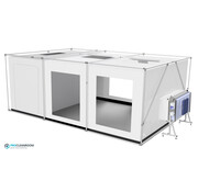 ProCleanroom 15m² – CleanShell 2560 – Reinraumzelt