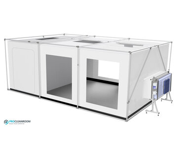 ProCleanroom 15m² – CleanShell 2560 – Reinraumzelt