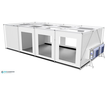 ProCleanroom 32m² – CleanShell 4080 – Reinraumzelt