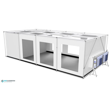 ProCleanroom 32m² – CleanShell 4080 – Reinraumzelt