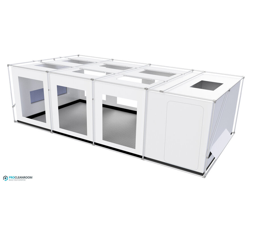 CleanShell - Cleanroom tent 4080 - 32m²