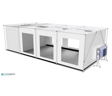 ProCleanroom 20m² – CleanShell 2580 – Reinraumzelt