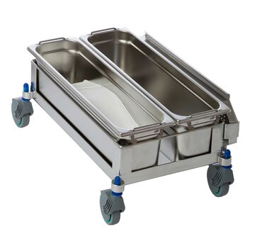 Contec Mop saturatie systeem met 2 x 8L  RVS bakken