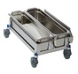 Cleanroom Mop saturatie systeem met 2 x 8L  RVS bakken