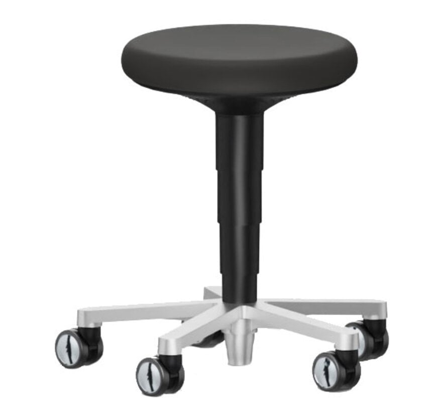 Bimos-9463R-cleanroom-kruk met wielen