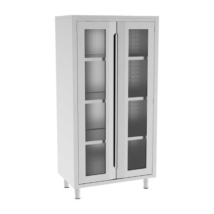 Hoge RVS cleanroom kasten