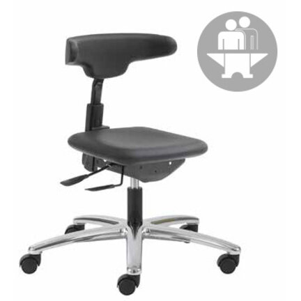 Cleanroom stoelen voor intensief gebruik