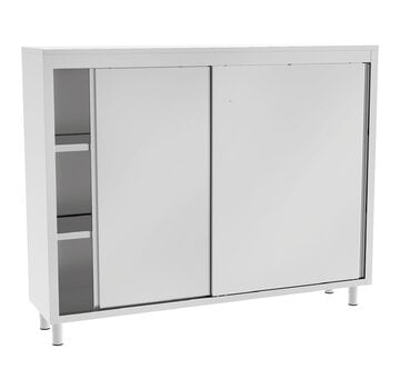 ProCleanroom Stainless steel cabinet with sliding doors PREMIUM