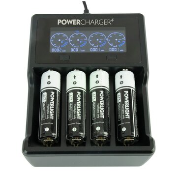Alcochem Powercharger4 batterijoplader - PDL-Powerlight
