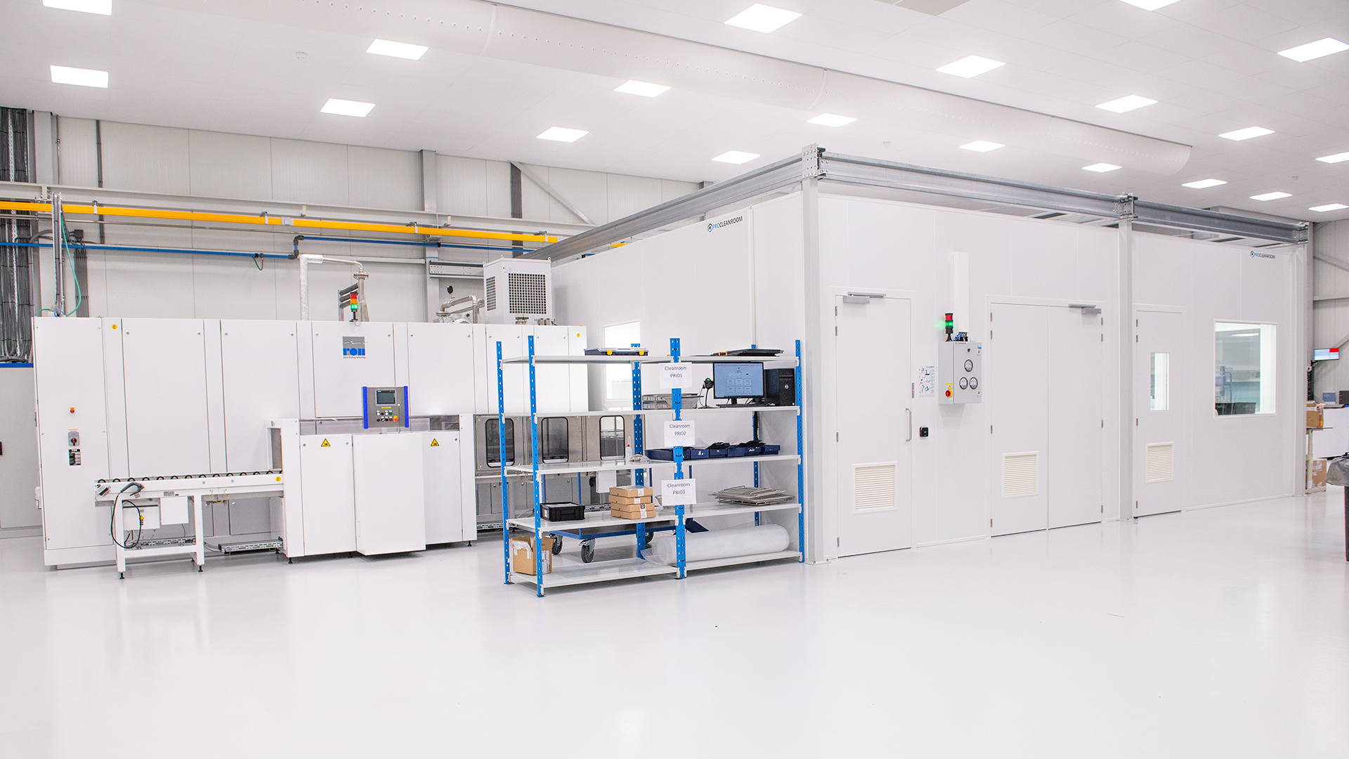 61m² Cleanroom voor RM Precision — 1