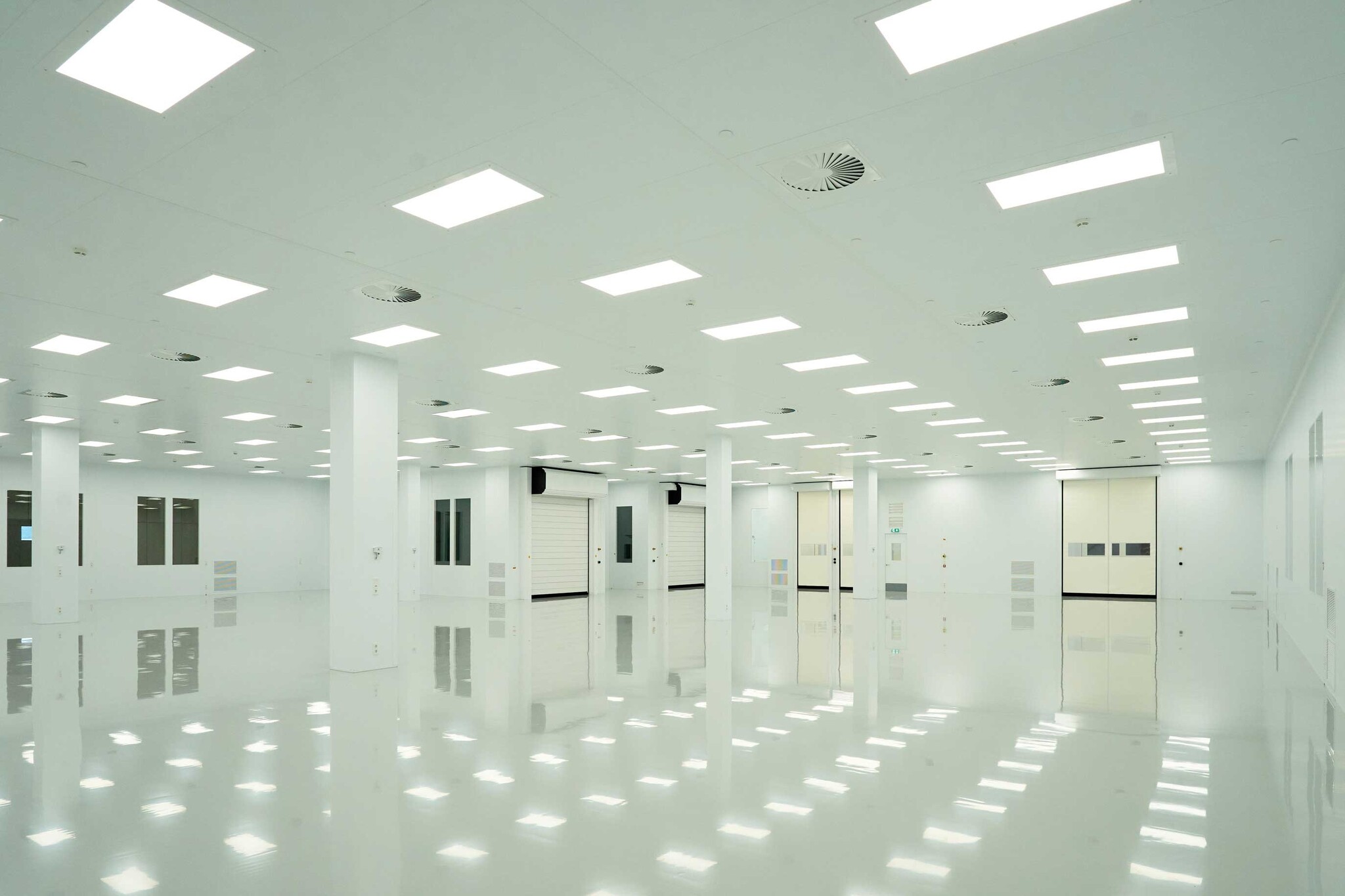 1500m² Cleanroom voor internationale fabrikant van hightech componenten — 1