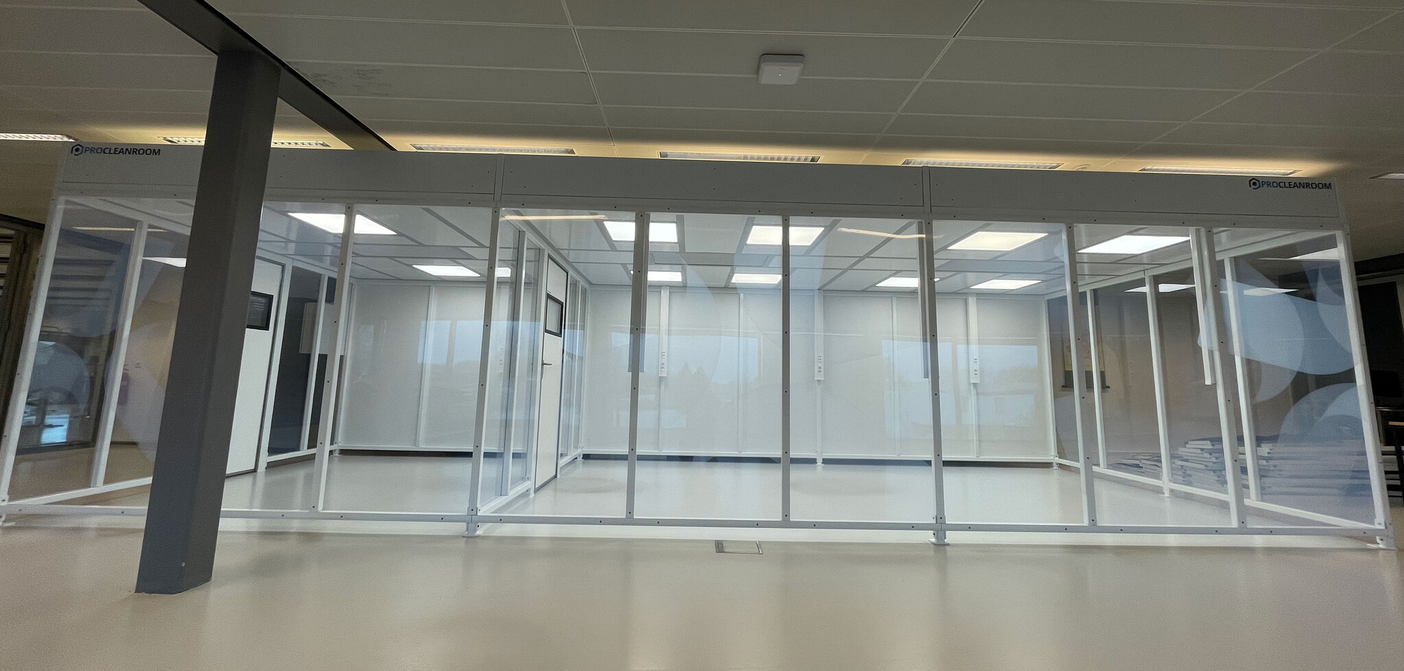 36m²  Modulaire cleanroom voor Getinge Applikon — 2