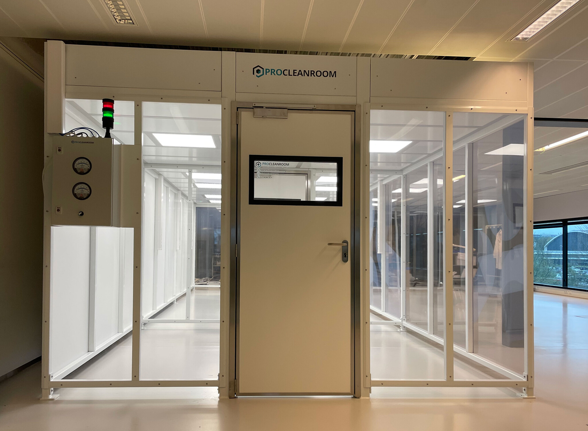 36m²  Modulaire cleanroom voor Getinge Applikon — 3