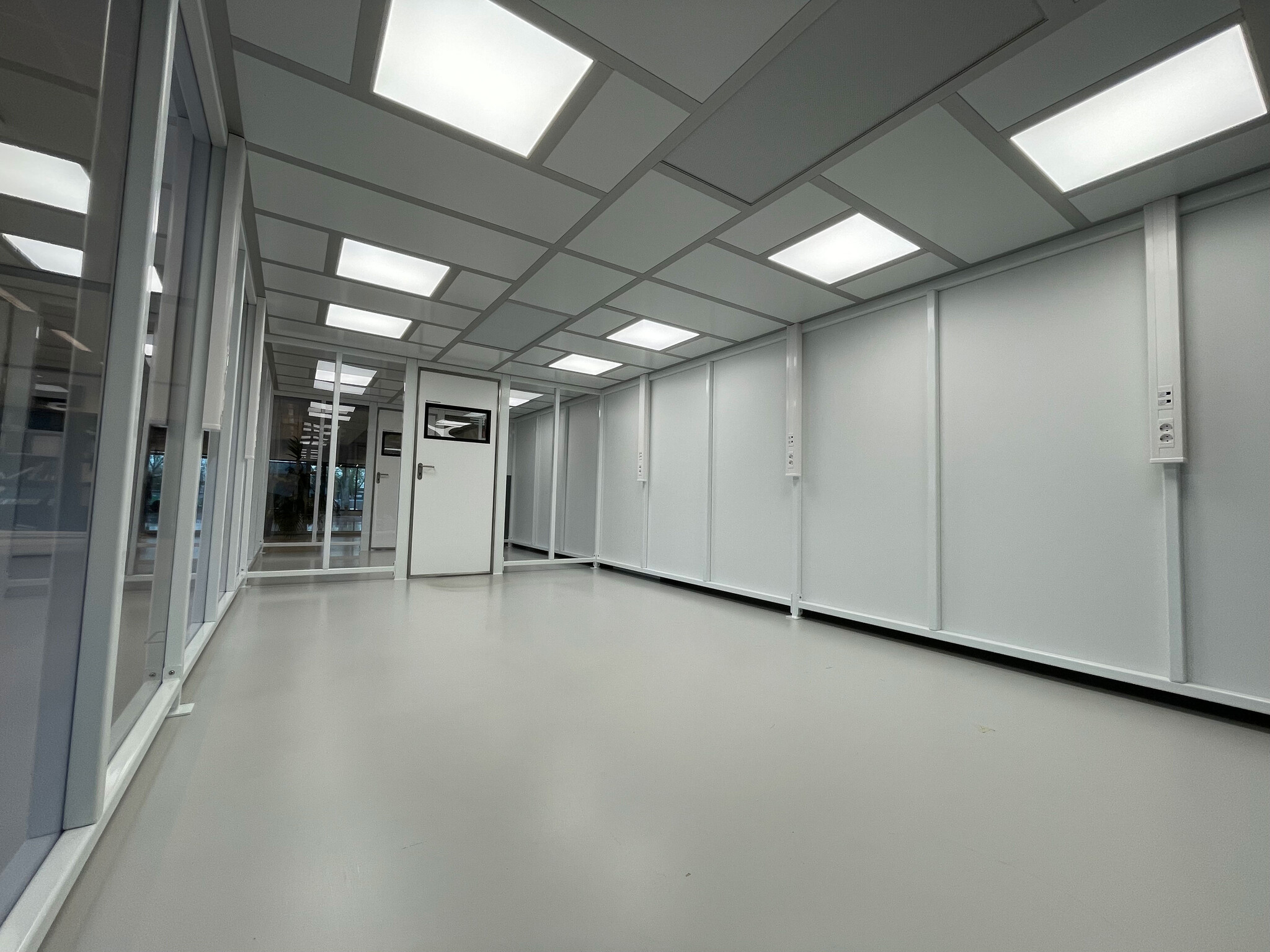 36m²  Modulaire cleanroom voor Getinge Applikon — 2