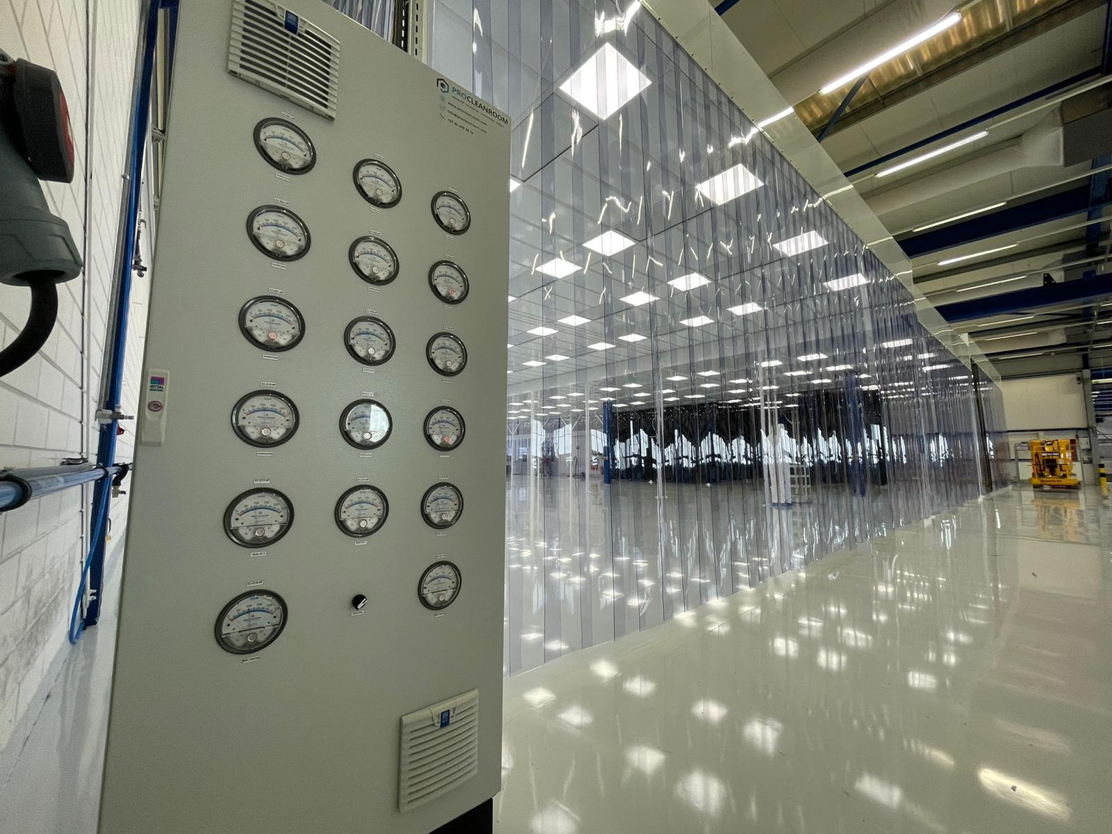 2500m²  Modulaire softwall cleanrooms voor VDL-ETG — 1