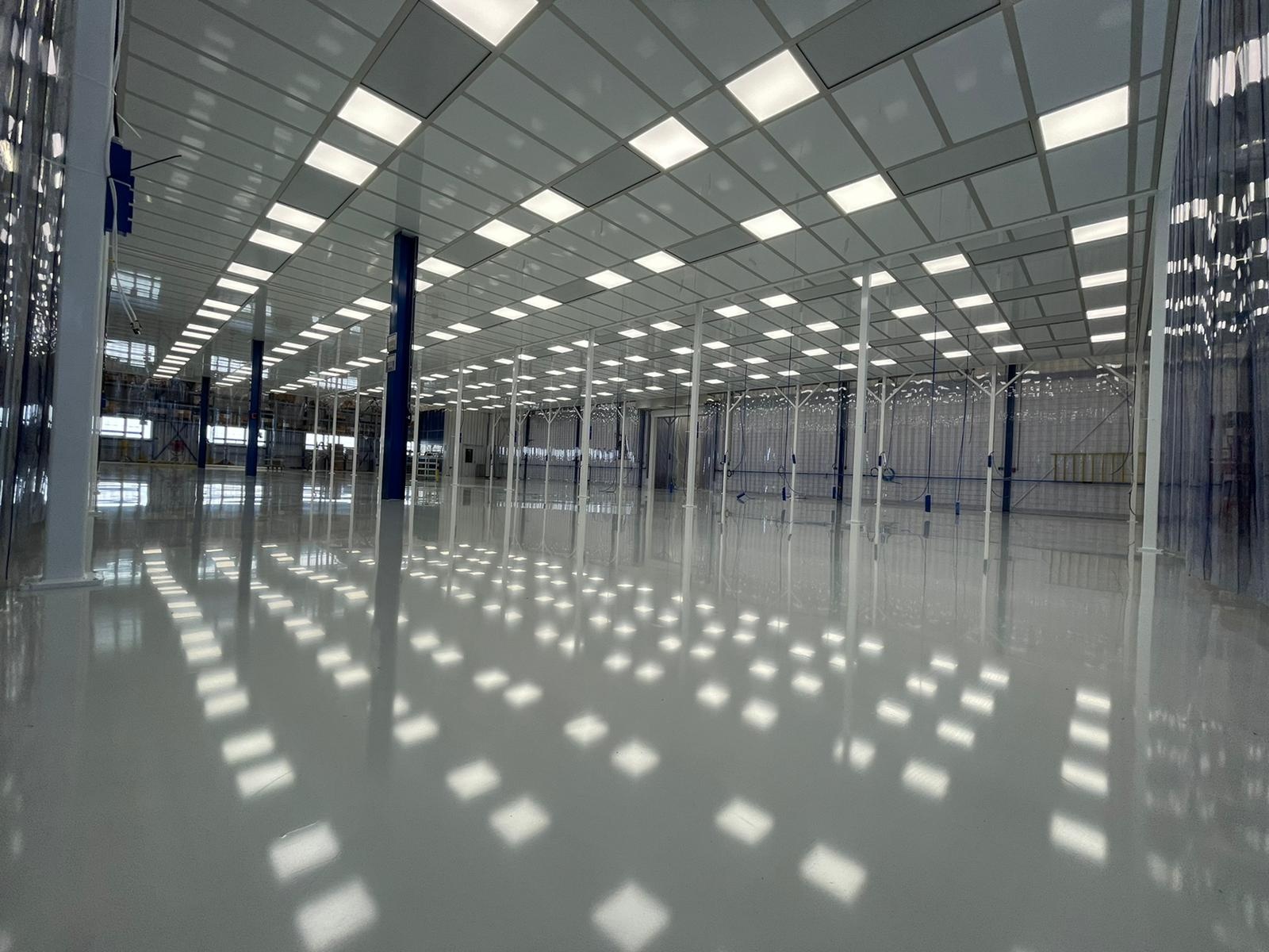 2500m²  Modulaire softwall cleanrooms voor VDL-ETG — 1