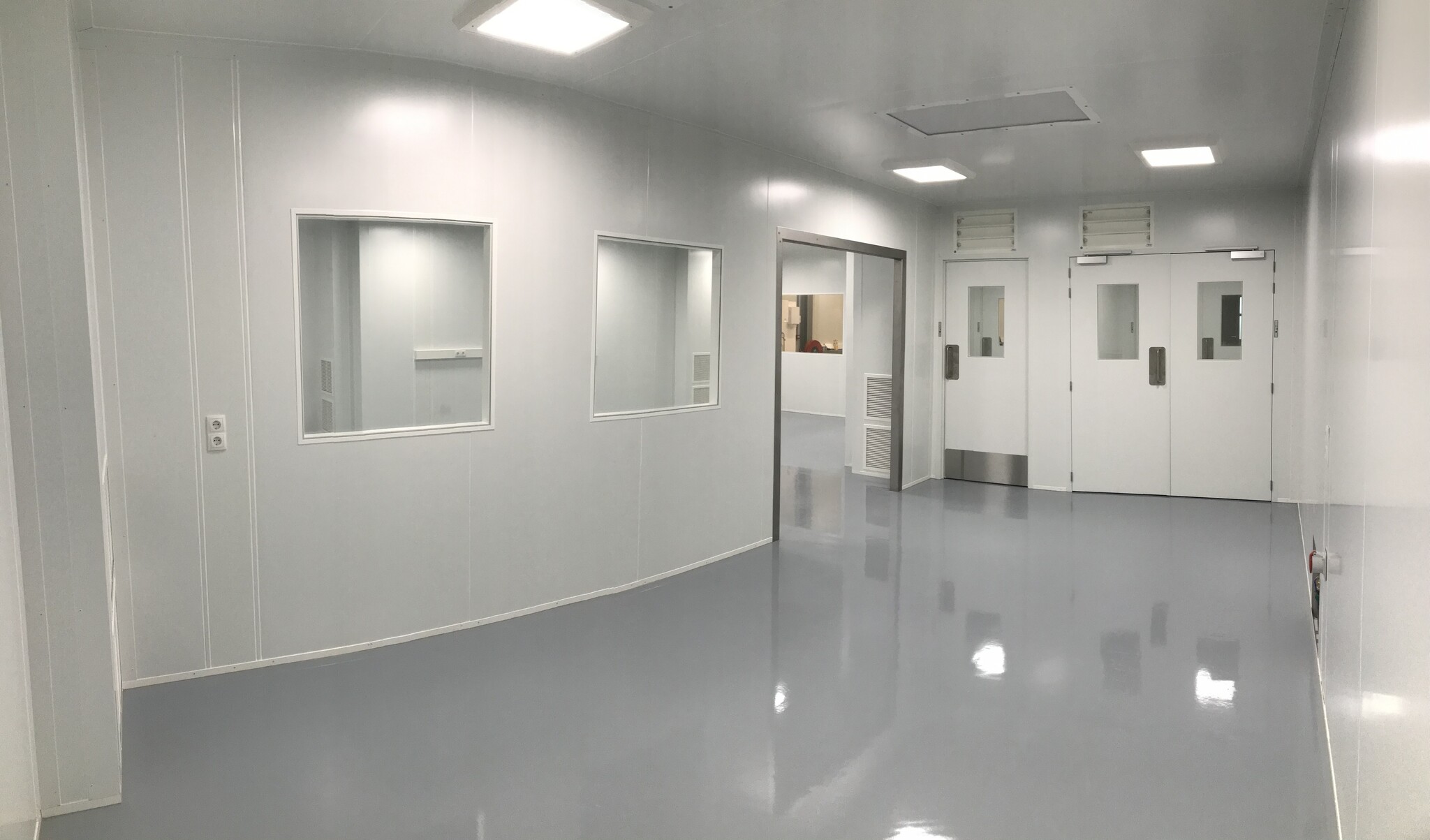 110m²  PanelBloc-cleanroom voor Vacutech — 2