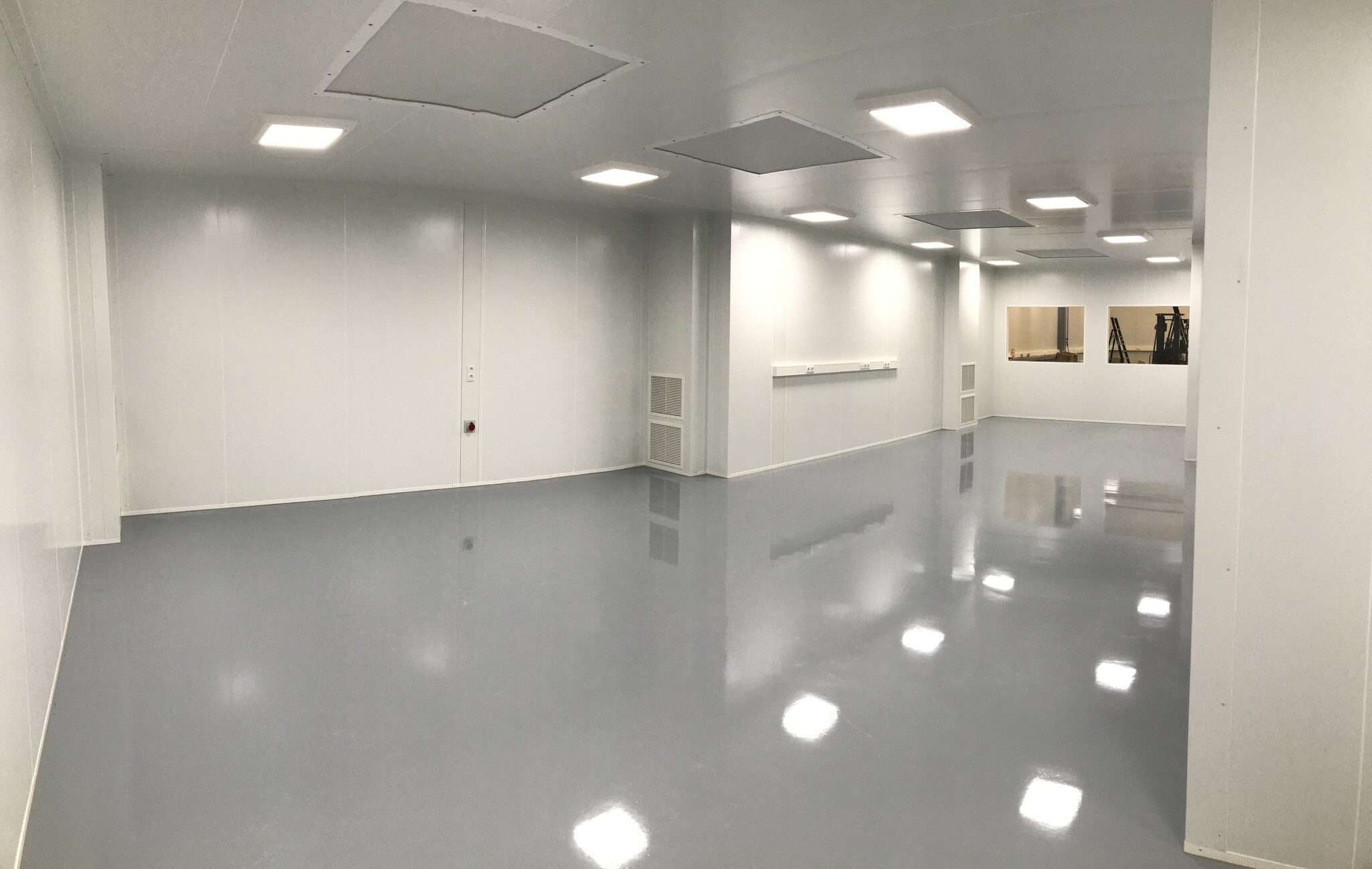 110m²  PanelBloc-cleanroom voor Vacutech — 1