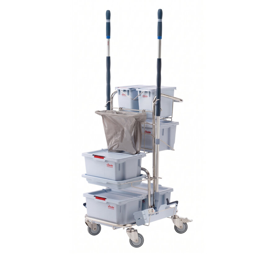 Vileda professional - CE Pre-Prepared Trolley - 143775