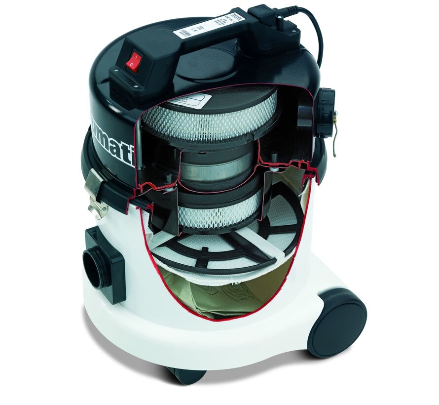 Numatic Reinraum-Staubsauger PPH 320-12 mit HEPA-Filter