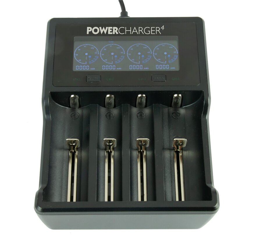 Powercharger4 batterijoplader - PDL-Powerlight