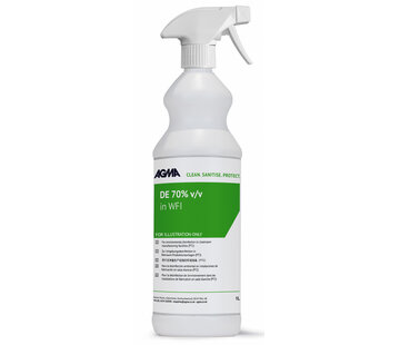 AGMA AGMA denaturiertes Ethanol 70 % in WFI 1-l-Sprühflasche