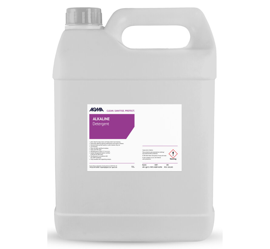 AGMA  Alkaline Detergent 5L- 4 stuks