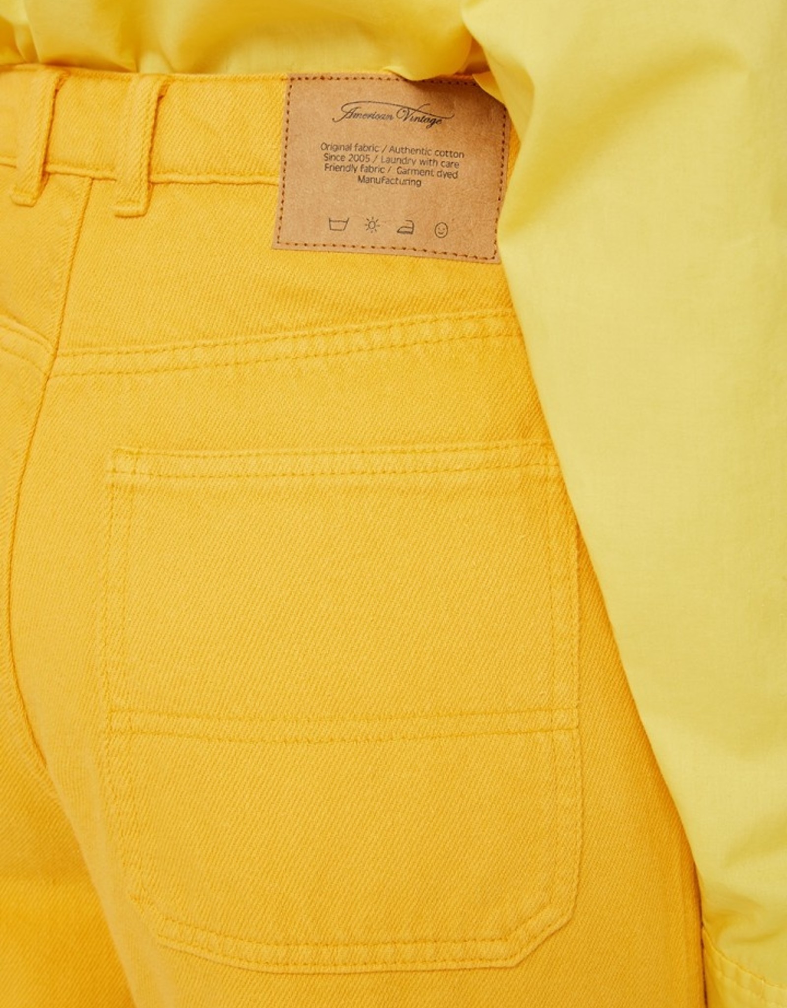 American Vintage Jeans Tineborow Straight - Ecru