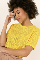 The Golden House Knitted Pull 'Ivany' - Jaune