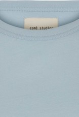 Esmé Studios T-Shirt 'ESSigne' 2/4 Boxy Celestial Blue - Esmé Studios