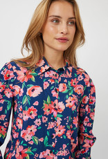 Moves Blouse 'Stula' - Navy Flowered - Moves