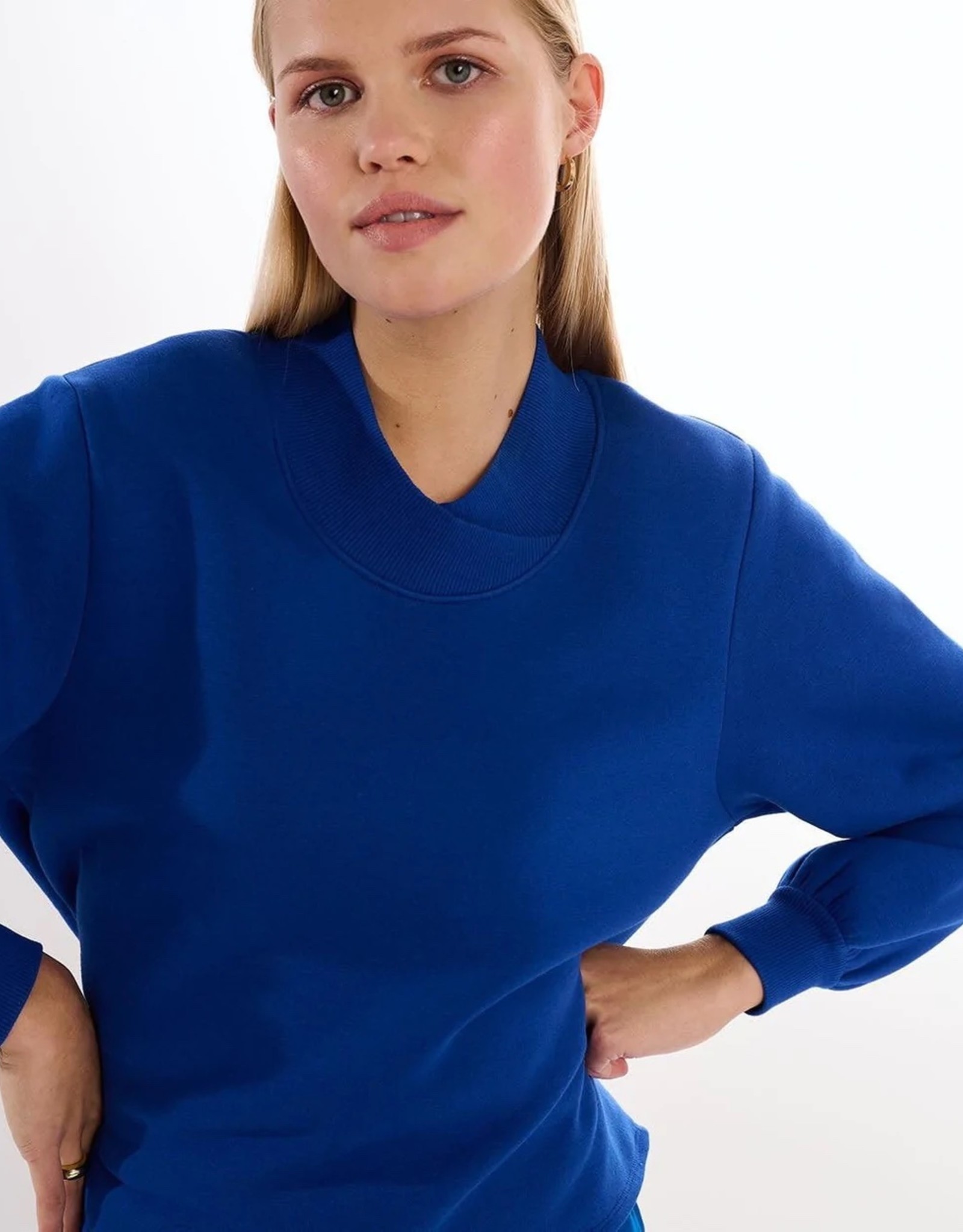 Another Label Sweater 'Lyra' - Cobalt Blue - Another Label