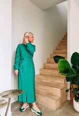 Another Label Jurk 'Jacklyn' - Pine Green - Another Label