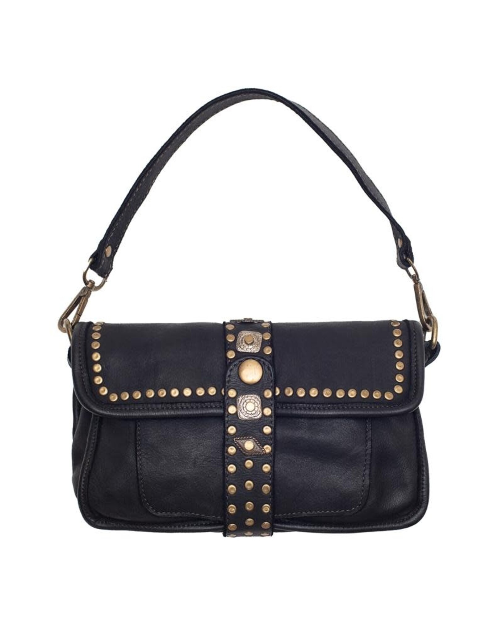 Handtas 'Lindsay' - CP- Black - Leather