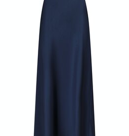 Rok 'Vicky' Heavy Sateen - Midnight Blue - Neo noir