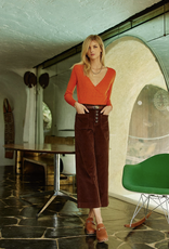 La Petite Etoile Broek 'Atlanta' velours - Marron - La Petite Etoile